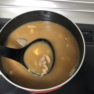 鶏肉入りけんちん汁